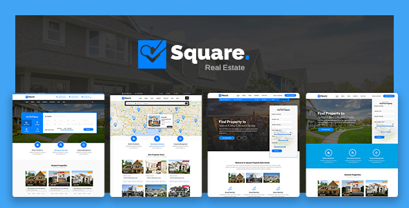 Square - Real Estate WordPress Theme - Real Estate WordPress