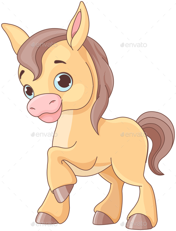 GraphicRiver Baby Horse 20431817