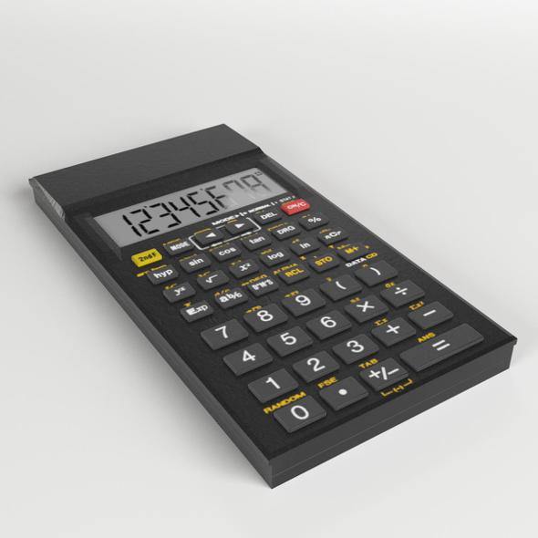Electronic Calculator 3 - 3DOcean Item for Sale