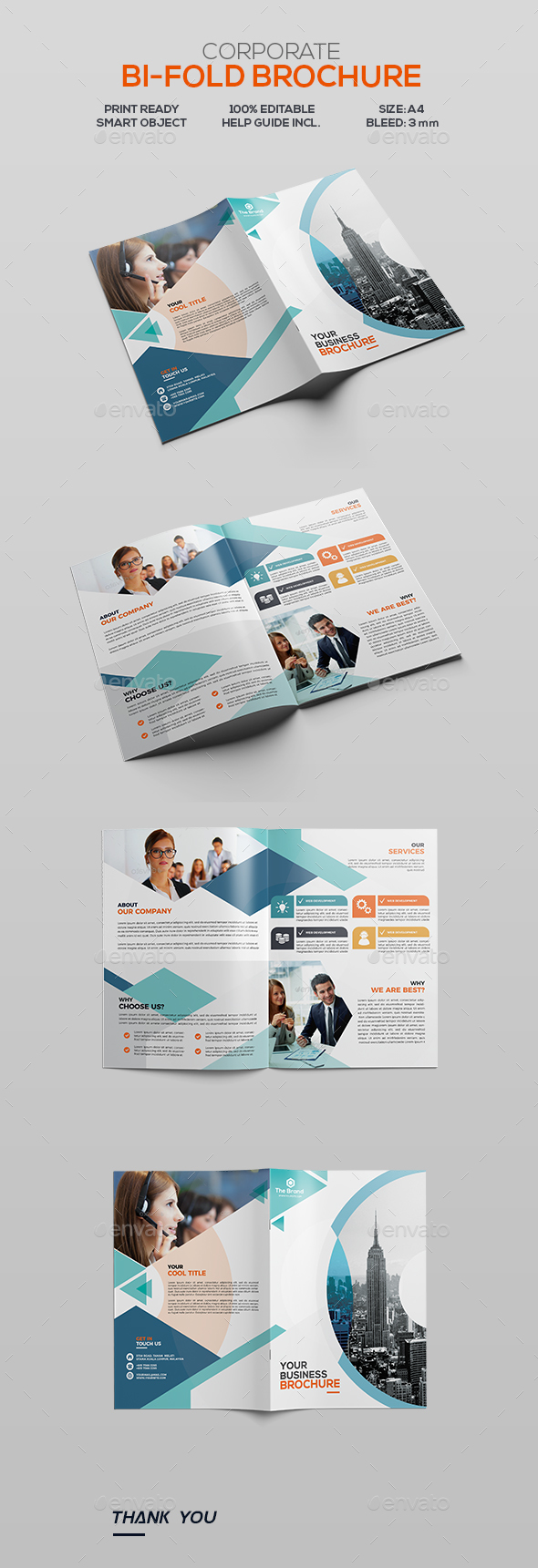 Corporate Bifold Brochure - Corporate Brochures