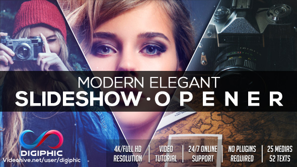 Modern Elegant Slideshow Opener