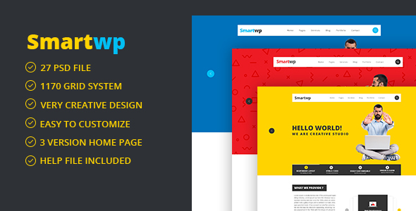 ThemeForest Smartwp IT Firm digital studio Agency PSD Template 20434973 ThemeForest Smartwp IT Firm digital studio Agency PSD Template 20434973