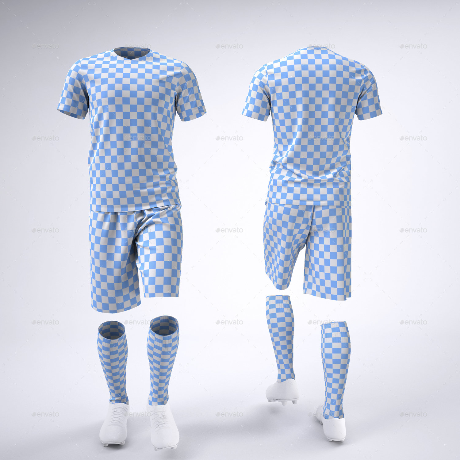 Download Golf Uniforme Mockup Free : 3D Football/Soccer Jersey Template Mock-Up FREE - Template FC ...