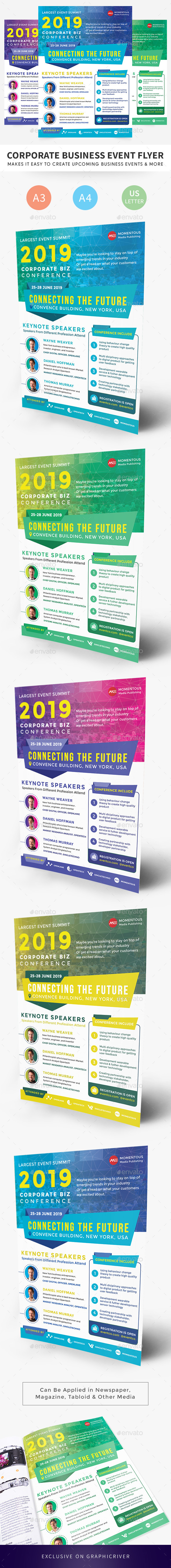 Corporate Business Event Flyer - Corporate Flyers