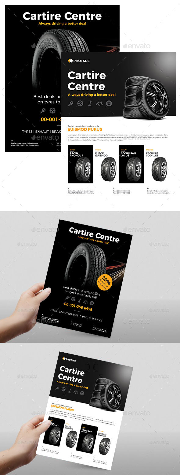 Tire Flyer - Commerce Flyers