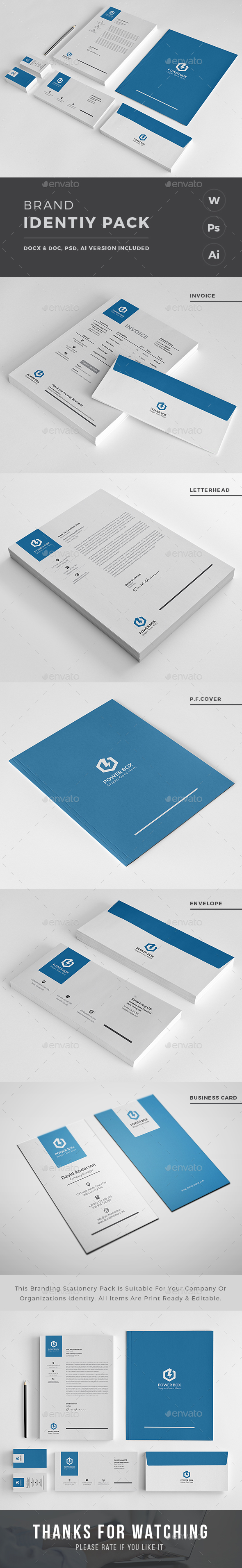 Corporate Identity - Stationery Print Templates