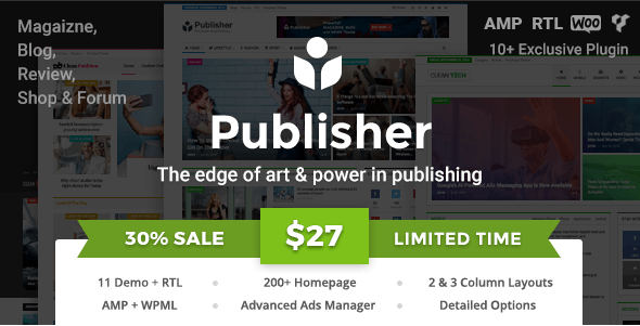 Publisher - Newspaper Magazine News - News / Editorial Blog / Magazine