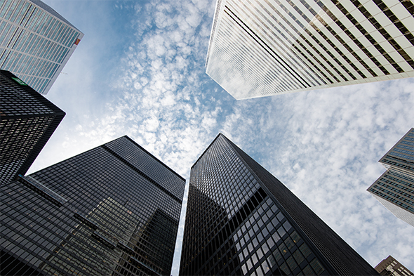 Toronto, Canada, Timelapse - The TD Towers, Stock Footage | VideoHive