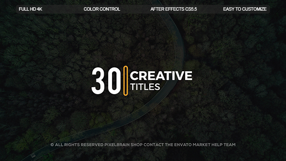 Creative Titles II - VideoHive 20439481