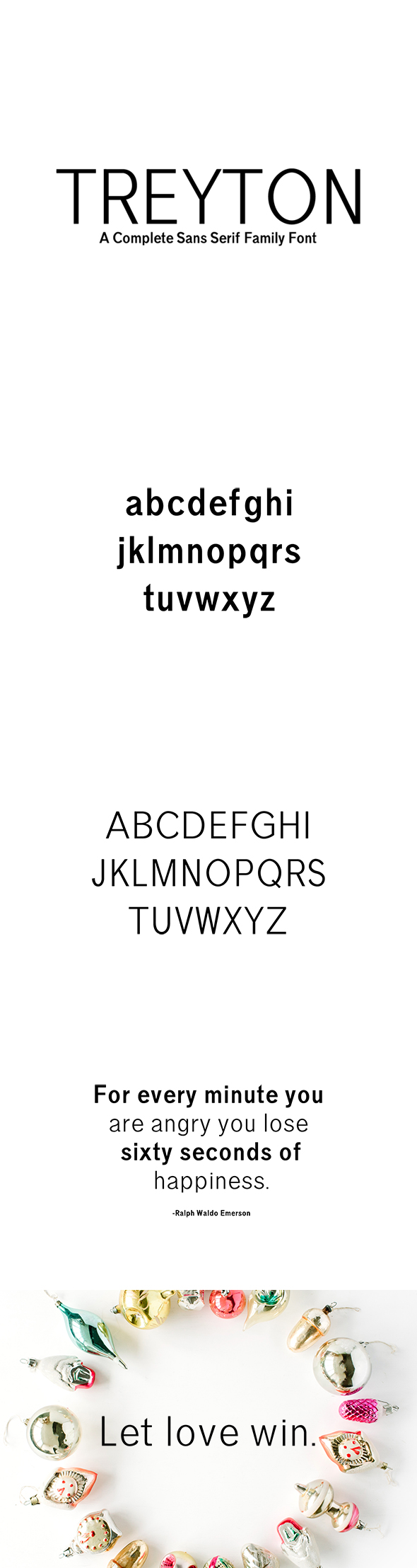 Treyton A Complete Sans Serif Font Family - Sans-Serif Fonts