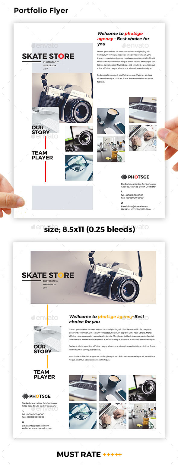 Portfolio Flyer - Corporate Flyers
