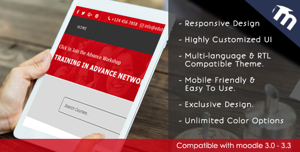 Edutech - Responsive Moodle Theme