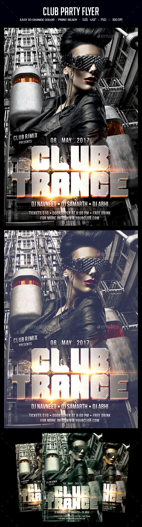 Club Party Flyer - Clubs & Parties Events