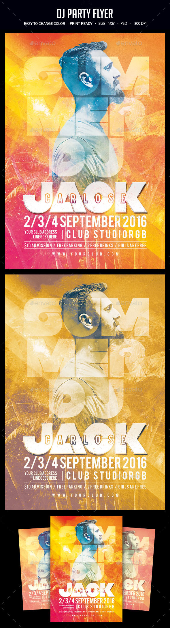 Dj Party Flyer - Clubs & Parties Events