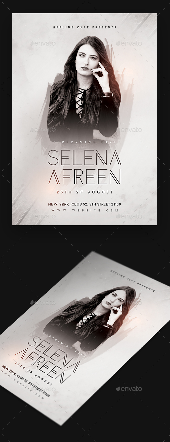 Artist Promotion Flyer - Clubs & Parties Events