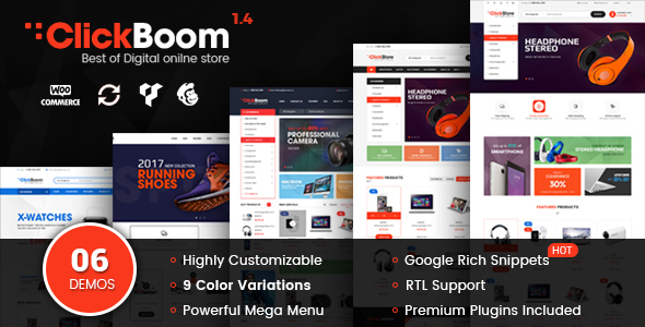 ClickBoom - WooCommerce WordPress Digital Store Theme - WooCommerce eCommerce