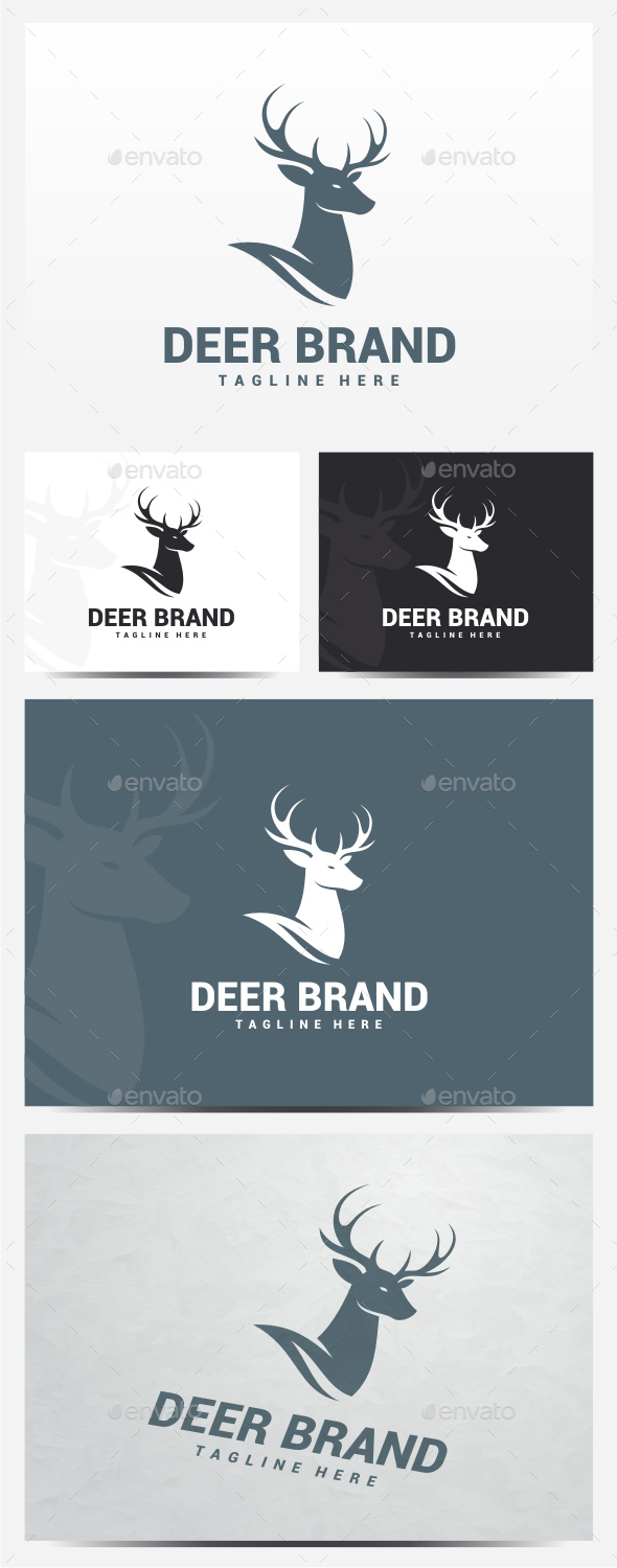 Deer Logo - Animals Logo Templates