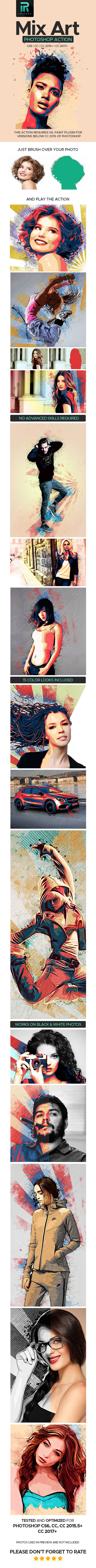 Mix Art Action - Photo Effects Actions