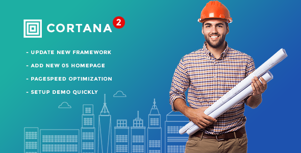 Cortana - Building and Construction WordPress Theme - Business Corporate