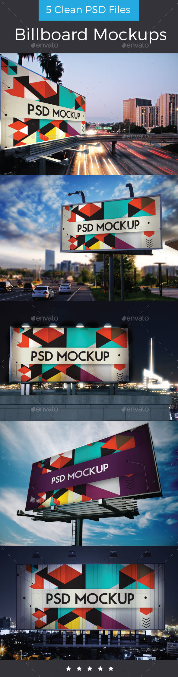 Billboard Mockup Design - Signage Print
