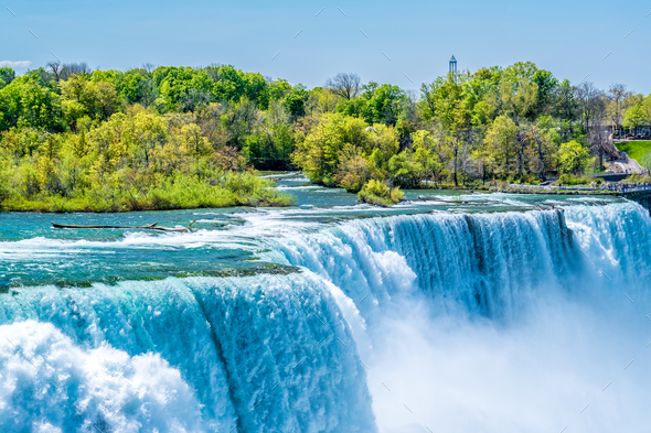 Niagara Falls waterfall - Stock Photo - Images