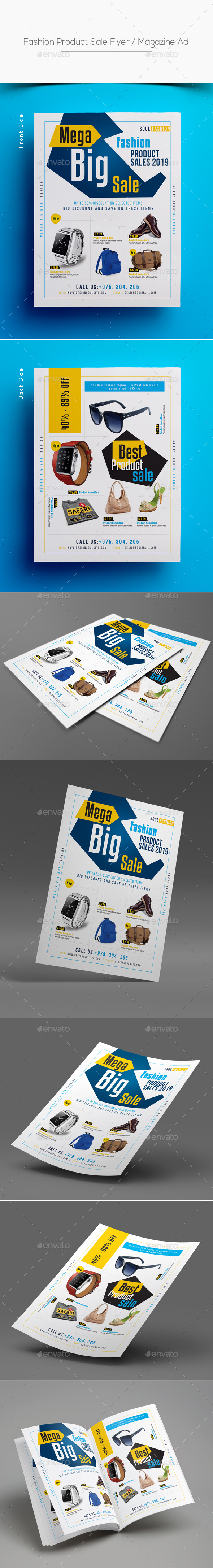 Fashion Product Sale Flyer / Magazine Ad - Corporate Flyers