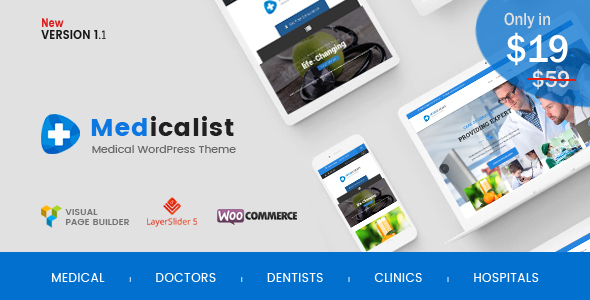 Medicalist - An All-in-One WP Medical Theme with Appointment and Blood Donation System - Health & Beauty Retail