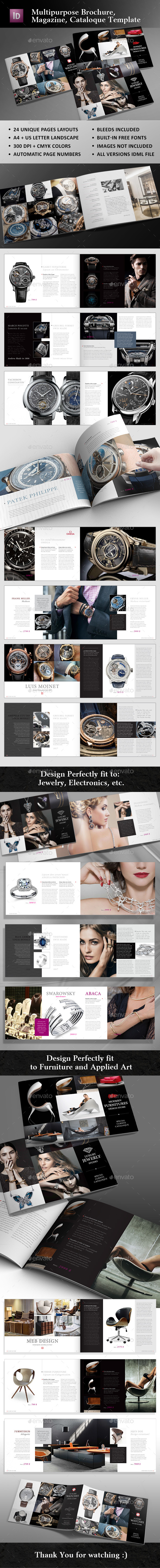 Multipurpose Cataloque Template - Catalogs Brochures