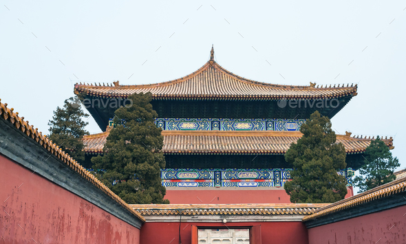 entrance to Imperial Ancestral Temple in Beijing