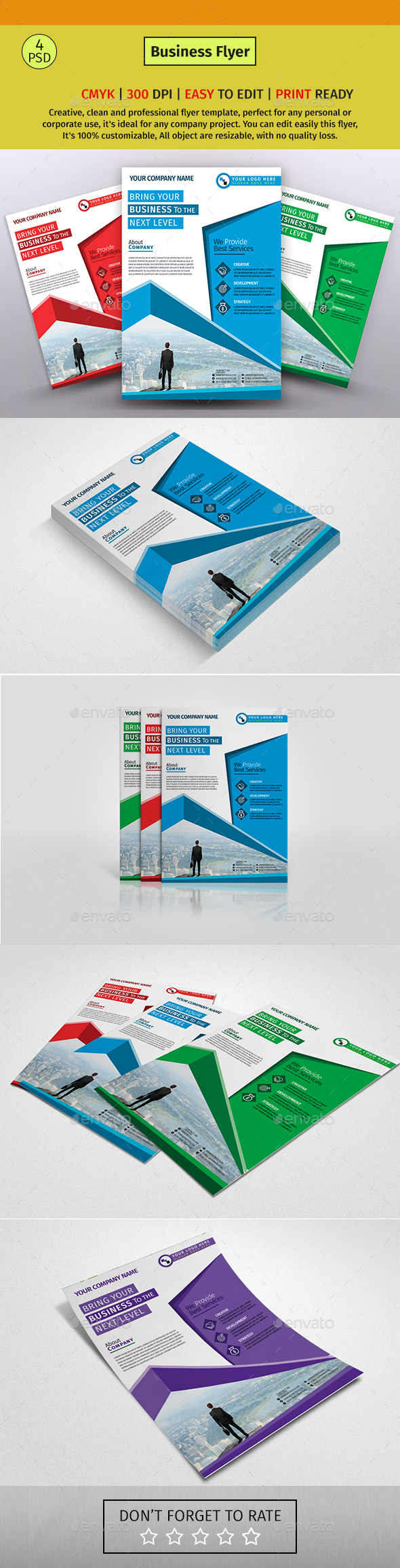 A4 Corporate Business Flyer #137 - Corporate Flyers