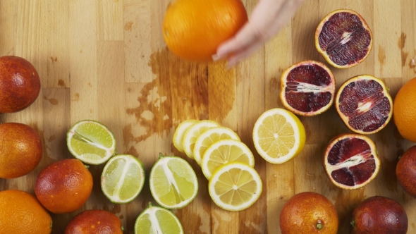 Cutting Whole Orange