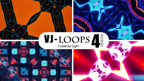 VJ Loops - Creativity Light alt