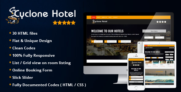 Extraordinary Radisson - Responsive Hotel HTML Template