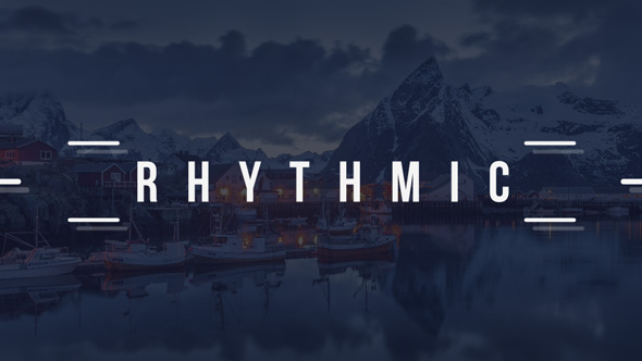 Mono Rhythm Typography - VideoHive 20447058