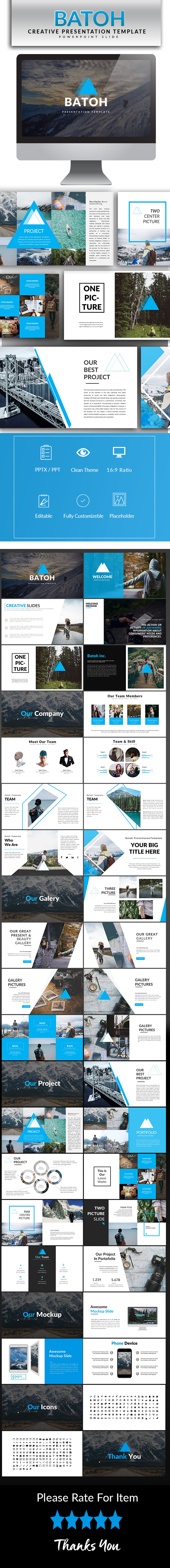 Batoh Powerpoint Template - PowerPoint Templates Presentation Templates
