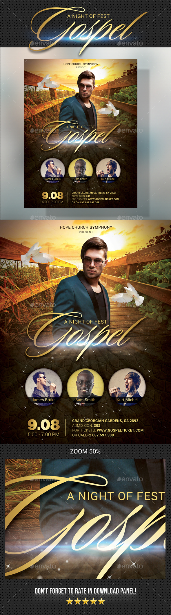 Gospel Flyer - Church Flyers