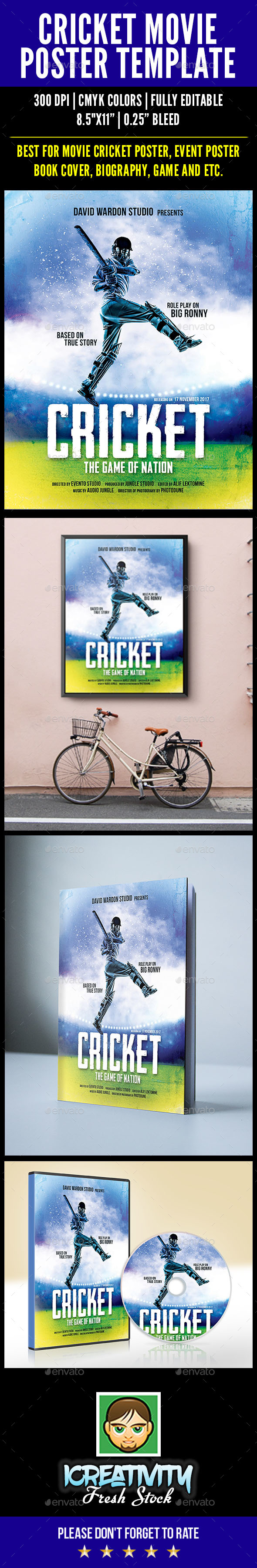 Cricket Movie Poster