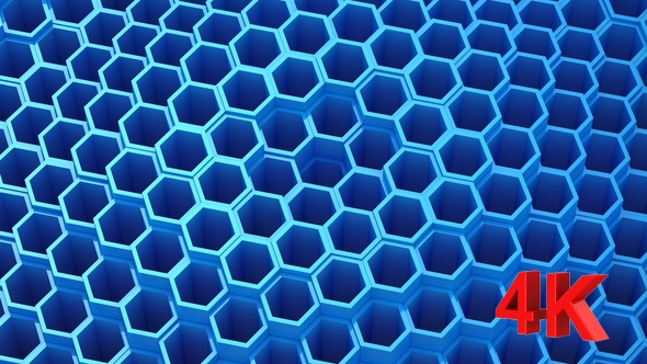 Background of Animated Hexagons alt