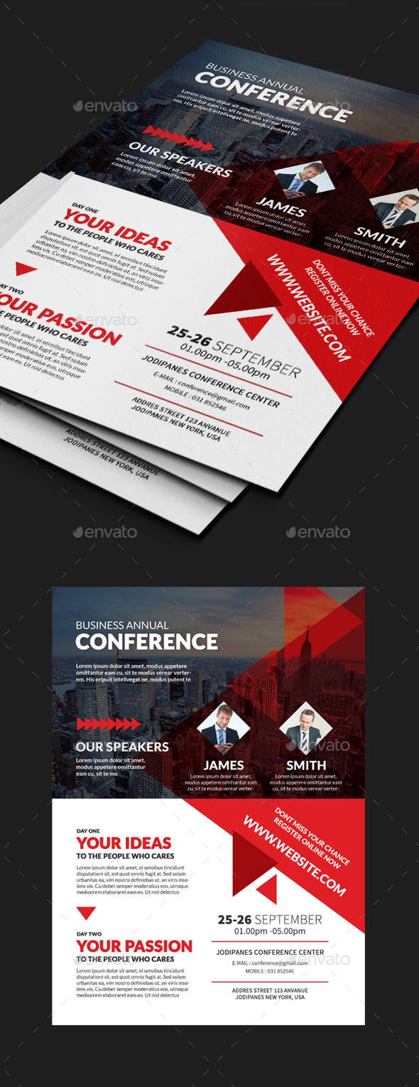 Business Conference Flyer - Corporate Flyers