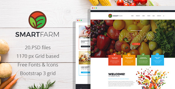 SmartFarm - Eco - ThemeForest 20451169