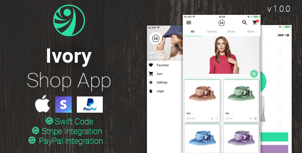 Ivory Shop - eCommerce App