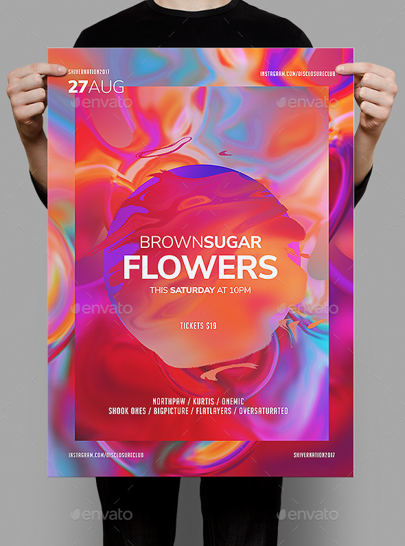 Brownsugar Flyer Template - Clubs & Parties Events