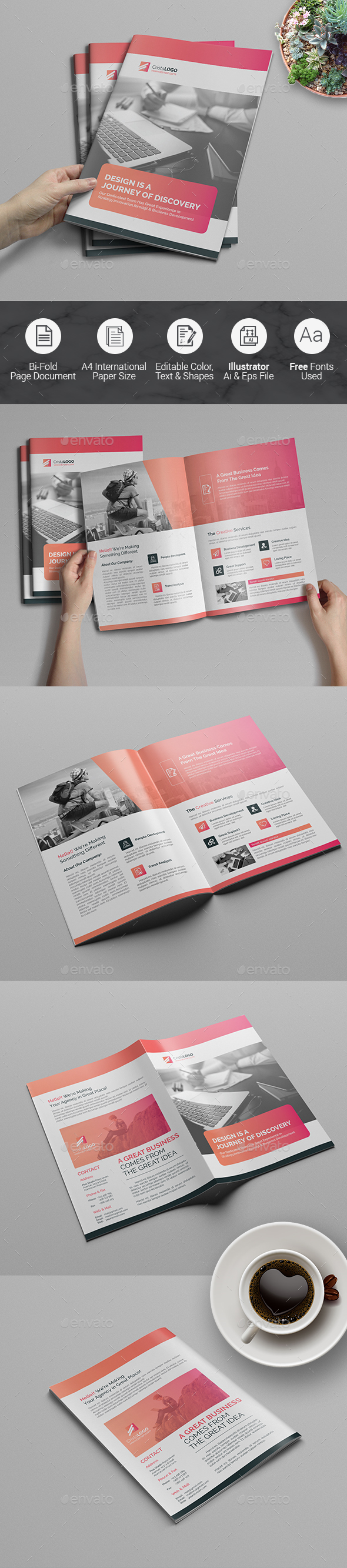 Bi fold Brochure - Corporate Brochures
