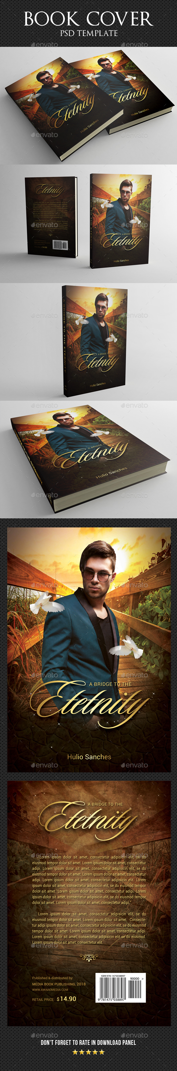 Book Cover Template 38 - Miscellaneous Print Templates