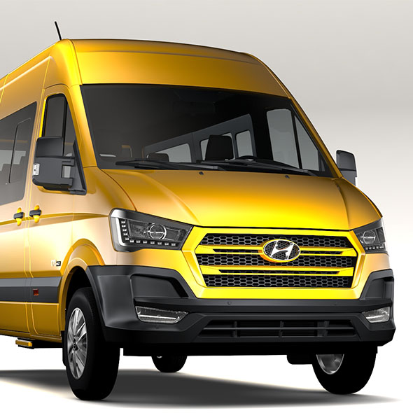Hyundai H350 Minibus - 3Docean 20454117