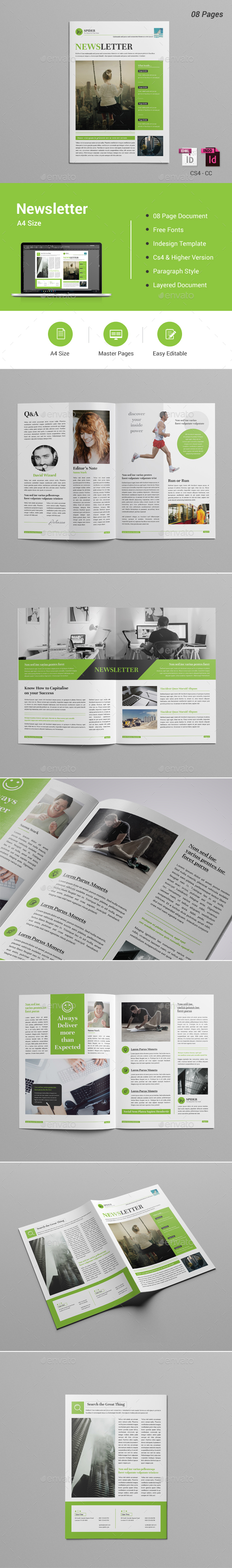 Newsletter - Newsletters Print Templates