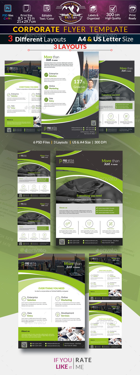 Corporate Flyer Template - Corporate Flyers