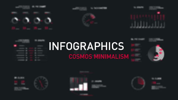 Infographics Cosmos Minimalism - VideoHive 20457097