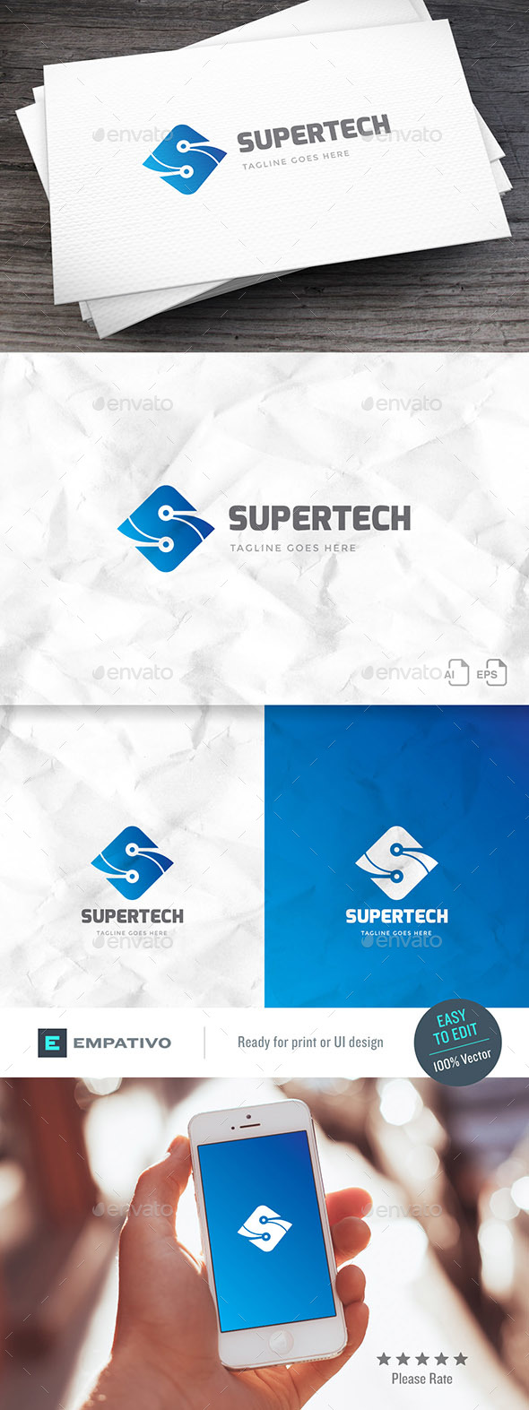 Supertech Logo Template - Letters Logo Templates