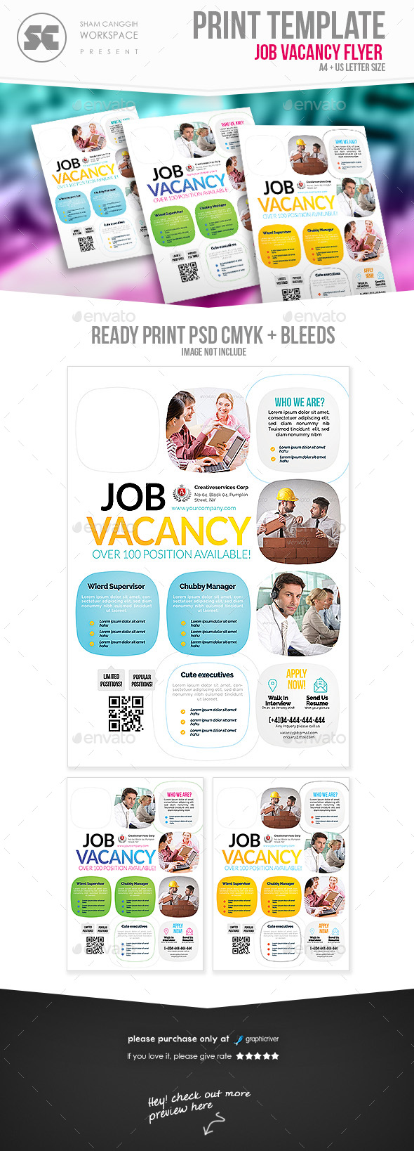 GraphicRiver Job Vacancy Flyer 20458128 GraphicRiver Job Vacancy Flyer 20458128